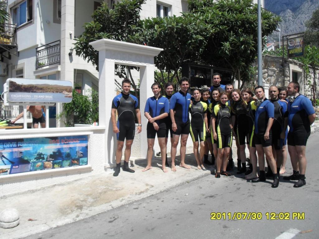 Apartments Villa More Makarska Bagian luar foto